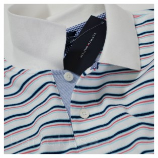 TOMMY HILFIGER MESKA KOSZULKA -PASKI